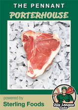 Load image into Gallery viewer, The Pennant Porterhouse (4) 18 oz. steaks