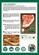 Load image into Gallery viewer, The Pennant Porterhouse (4) 18 oz. steaks