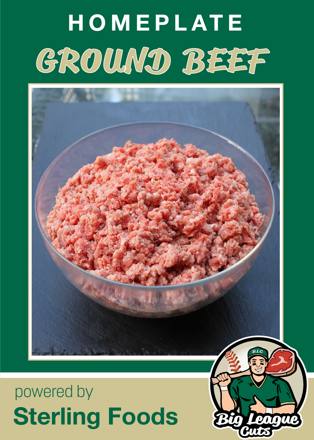 Home Plate Ground Beef (4) 1 lb. packs
